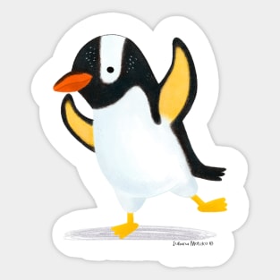 Gentoo Penguin cute Sticker